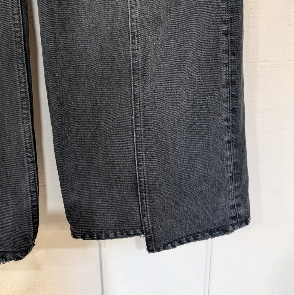 Reformation Reworked Cary High‎ Rise Slouchy Wide Leg Jeans Trinity Wash - Picture 6 of 14